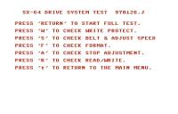 sx-64 drive system test